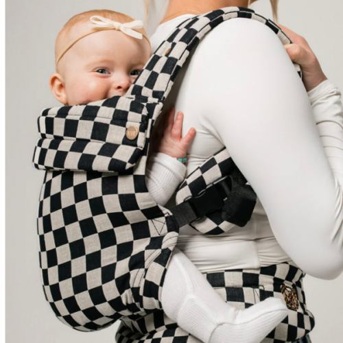The Monarch Carrier - Ebony Check – Mabē