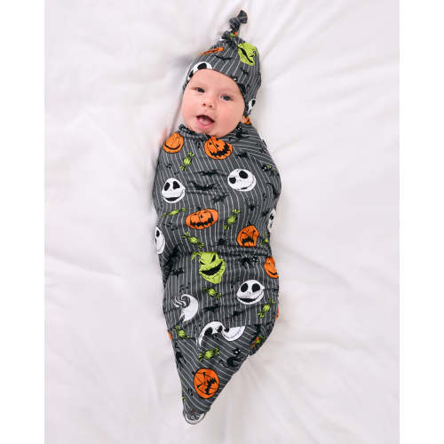 Disney The Nightmare Before Christmas Swaddle & Hat Set | Little Sleepies