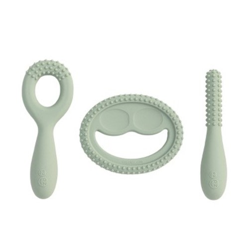 ezpz Oral Development Teether, Color: Sage