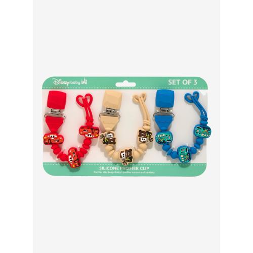 Disney Pixar Cars Lightning McQueen & Friends Pacifier Clip Set — BoxLunch Exclusive