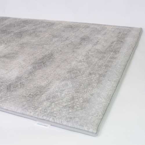 The Mellow Mat® Designer Print | Light Grey (Soft Touch Sensory Tatami Rug)