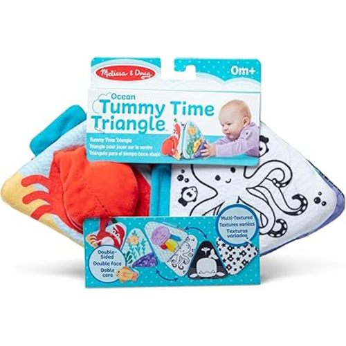 Melissa & Doug Ocean Tummy Time Triangle