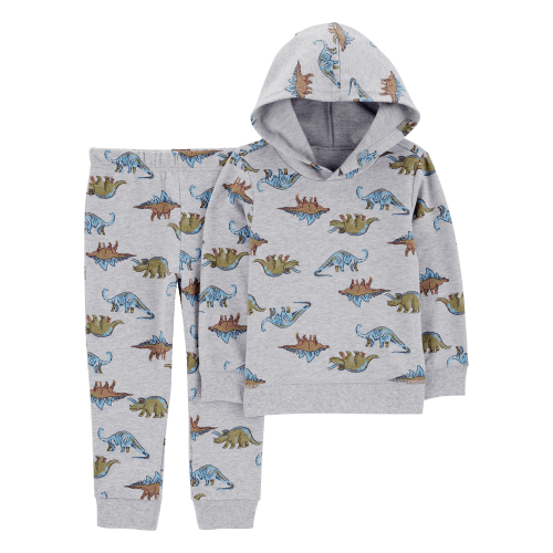 Baby 2-Piece Dino Hooded Pullover & Pants Set - Carter's | Carter's