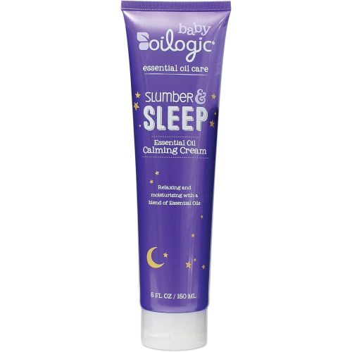 Oilogic Baby Lotion - Slumber & Sleep Calming Cream for Babies & Toddlers - Relaxing & Moisturizing with 100% Pure & Natural Essential Oil Blend - Lavender and Chamomile Oil