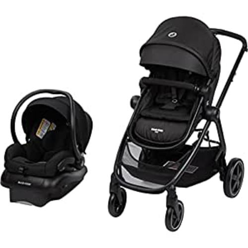 Amazon.com: Maxi-Cosi Zelia² 5-in-1 Modular Travel System, Midnight Black