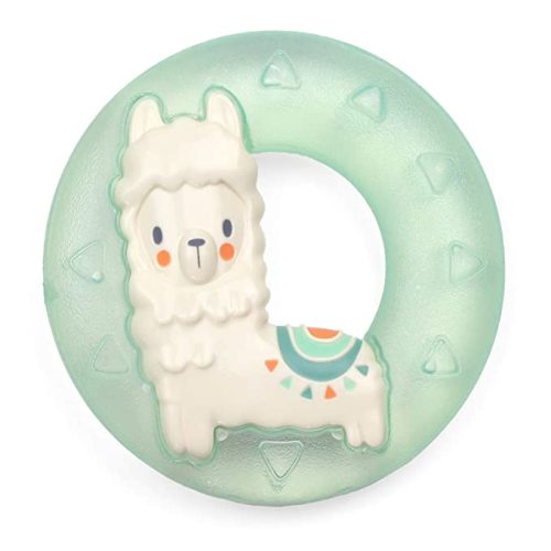 Itzy Ritzy Water-Filled Teether; Cute ‘N Cool Llama Water Teether is Textured on Both Sides to Massage Sore Gums; Can Be Chilled in Refrigerator, Llama