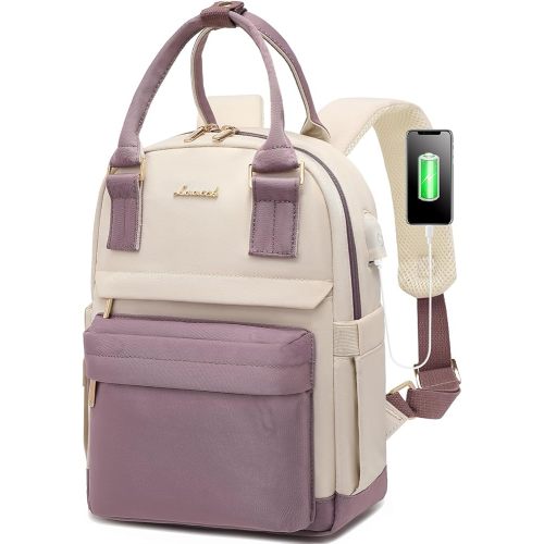 LOVEVOOK Mini Backpack for Women Stylish Waterproof Backpack Purse with USB Port, Cute Daypack for College Travel Party
