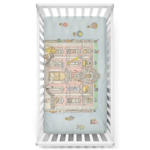 Monceau Mansion Fitted Crib Sheet
