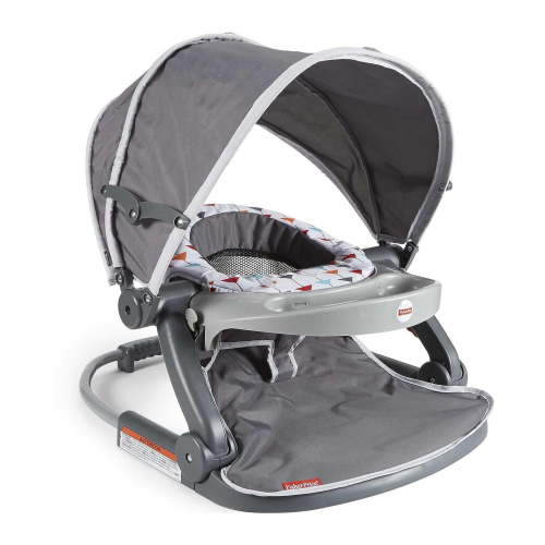 Fisher-Price Portable Infant Seat, Foldable Newborn Travel Chair, Sit Me Up Floor Seat