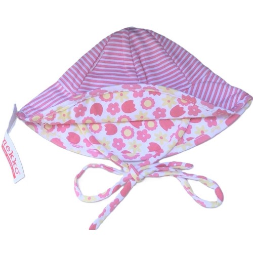 New Vintage Boutique Marimekko by Sweet Potatoes Reversible Hat Size Infant NWT