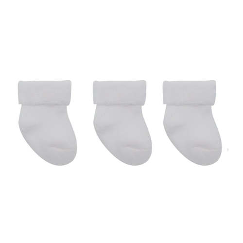 Cambrass Set 3 Socks for Baby Liso White (1718)