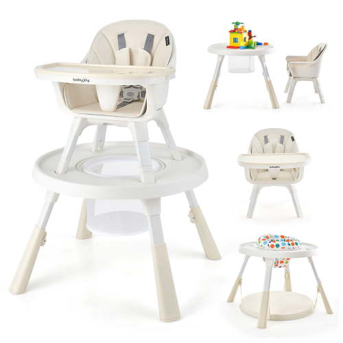Gymax 6 in 1 Baby High Chair Infant Activity Center w/ Height Adjustment - Walmart.ca