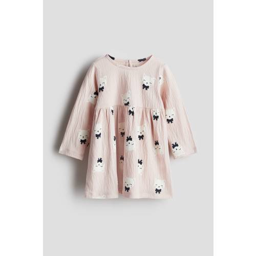 CRINKLED JERSEY DRESS