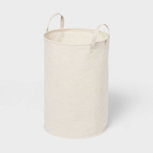 Canvas Pop-up Laundry Hamper - Brightroom™: Beige, 75l Capacity, Kids & Baby Clothes Sorter, No Assembly Required