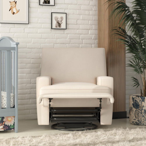 Mack & Milo™ Abingdon Upholstered Swivel Reclining Glider & Reviews | Wayfair