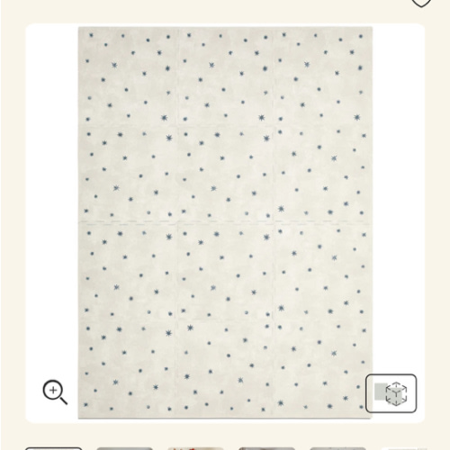 Stars - Oatmeal Play Mat