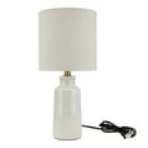 Better Homes & Gardens 17" Reactive Glaze Ceramic Table Lamp