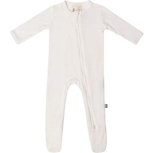 KYTE BABY Soft Bamboo Rayon Footies, Zipper Closure, 0-24 Months