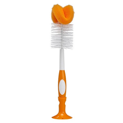 Dr. Brown's Baby Bottle Cleaning Brush - Orange