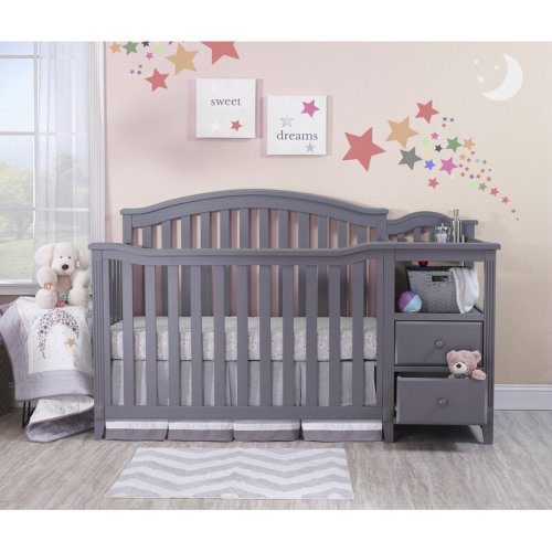 Sorelle Berkley 4-in-1 Convertible Crib and Changer | Wayfair