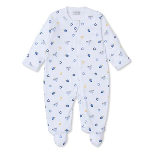 My First Hanukkah Zip Footie