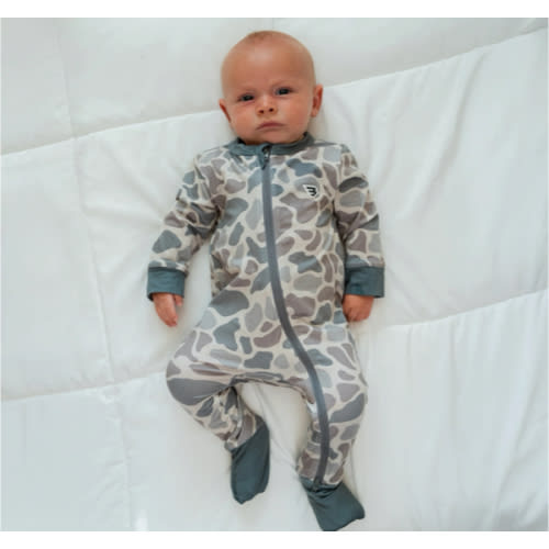 Baby Zip Up - Classic Deer Camo – BURLEBO