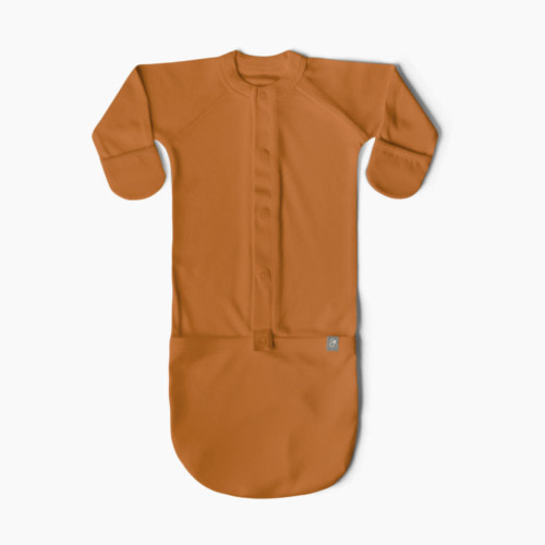 Goumi Kids Canyon Collection Organic Cotton Gown - Adobe, 0-3 Months