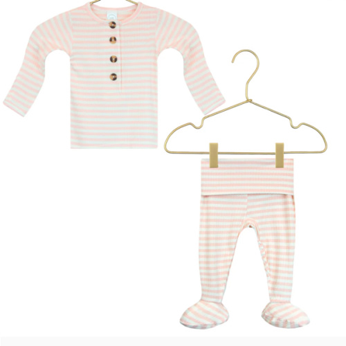 Harper Ribbed Top + Bottoms