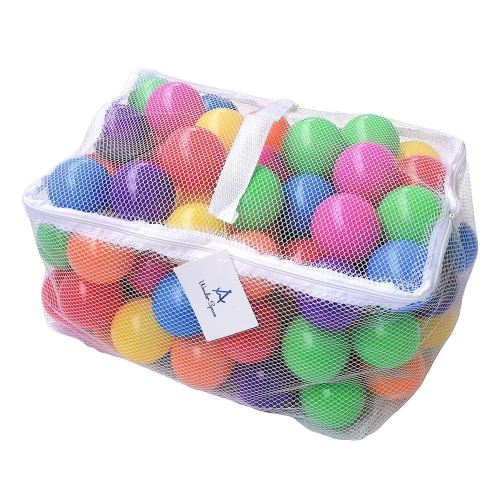 Wonder Space Soft Pit Balls, Chemical-Free Crush Proof Plastic Ocean Ball, BPA Free with No Smell, Safe for Toddler Ball Pit/Kiddie Pool/Indoor Baby Playpen