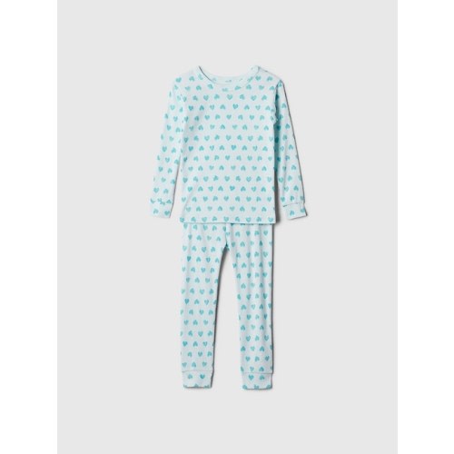 babyGap 100% Organic Cotton Heart PJ Set | Gap Factory