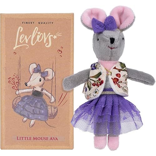LEVLOVS Mouse in a Box Mice in Box Designer Dolls Birthday Present