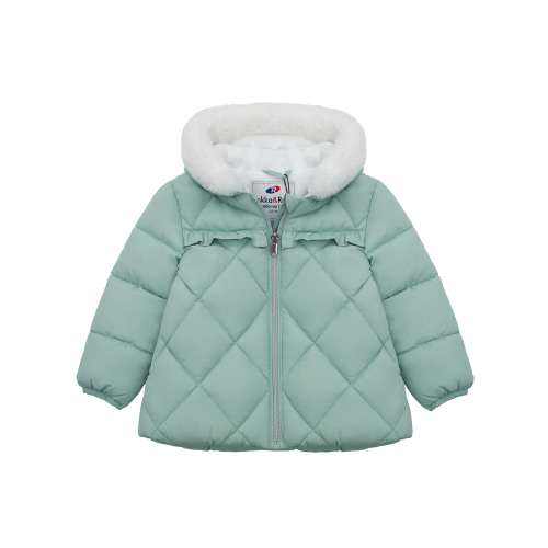 Rokka&Rolla Baby Girls' Puffer Jacket Toddler Fleece Lined Winter Coat for Infants, Sizes 6-24M