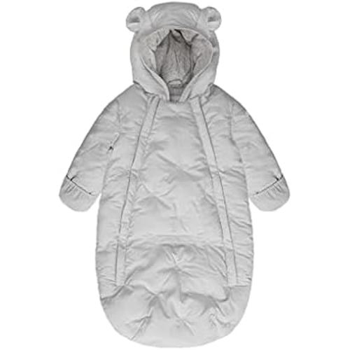 7AM Enfant Winter Baby Snowsuit - Waterproof Winter Hooded Snowsuit for Baby, 2 Centeral Zippers | Bunting Bebe Stroller Sac