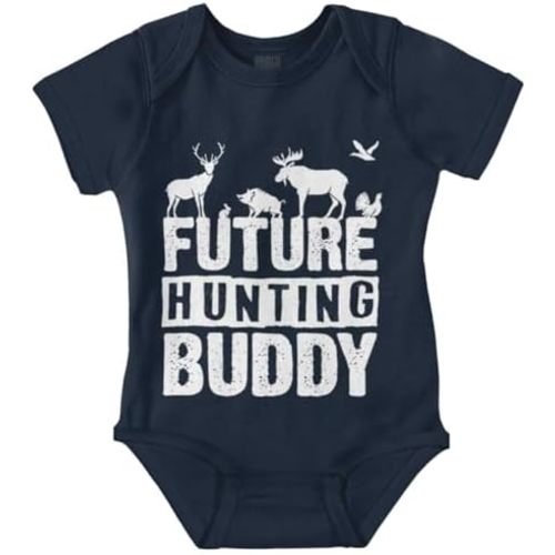 Brisco Brands Future Hunting Buddy Little Hunter Baby Romper Boys or Girls
