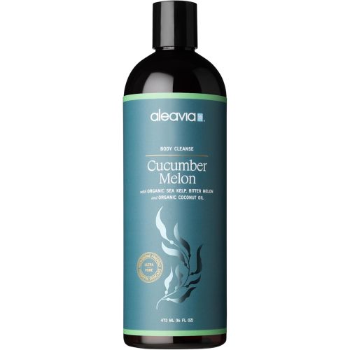 Aleavia Body Cleanse – Organic & All-Natural Prebiotic Body Wash with Organic Cucumber and Bitter Melon – Nourish Your Skin Microbiome – 16 Oz