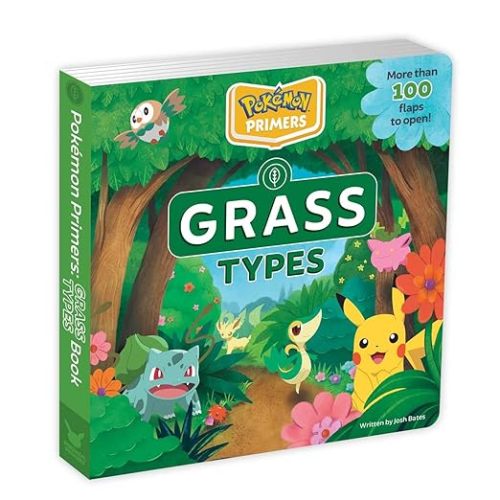 Amazon.com: Pokémon Primers: Grass Types Book (11): 9781604382228: Bates, Josh: Books