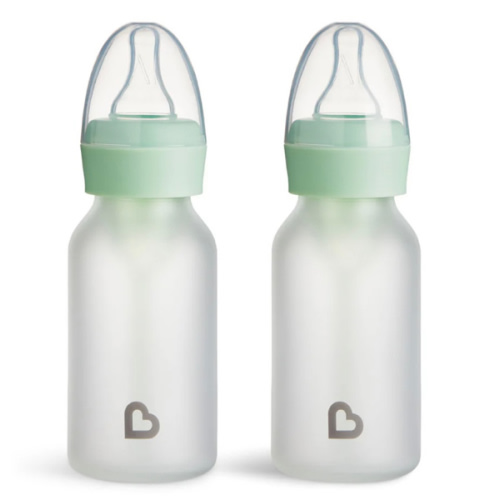 Bond® Silicone Glass Bottle 8oz, 2pk | Munchkin