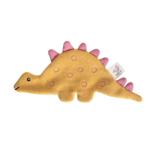 (Color: Yellow) Stegosaurus Crinkle Toy