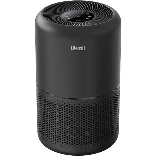 LEVOIT Air Purifier for Home Allergies Pets Hair in Bedroom, Covers Up to 1095 Sq.Foot Powered by 45W High Torque Motor, 3-in-1 Filter, Remove Dust Smoke Pollutants Odor, Core 300 / Core300-P, Black
