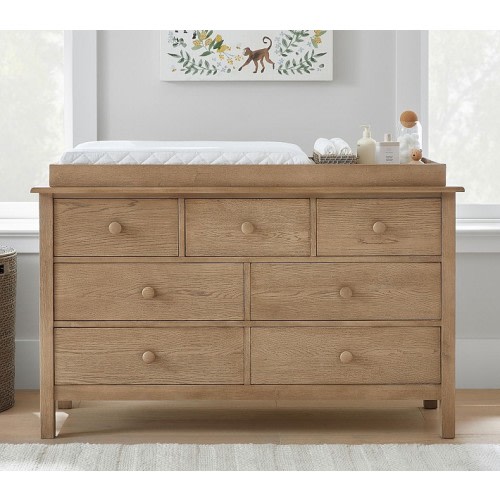 Kendall 7-Drawer Dresser & Topper Set (55w x 19d")