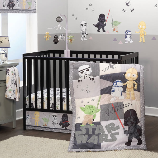 Star Wars Classic 3-Piece Crib Bedding Set