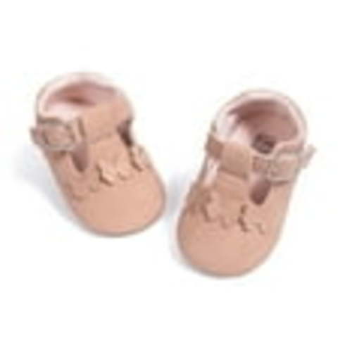 Bonario Baby Girls Dress Shoes Infant Mary Jane Bowknot Flats None-Slip Sole Princess Shoes for Newborn 3-18 Months