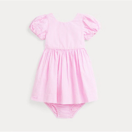 Striped Seersucker Dress & Bloomer