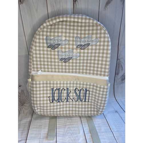 Toddler backpack, backpack, golf backpack, toddler bag, airplane backpack, boys backback, airplanes,golf bag,