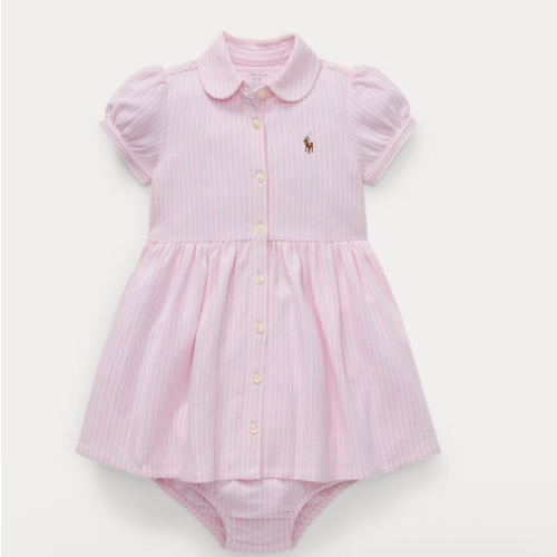 Striped Knit Oxford Dress & Bloomer | Ralph Lauren