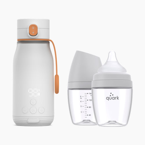 Quark Buubibottle Milk Warmer & Hybrid Baby Bottle Bundle