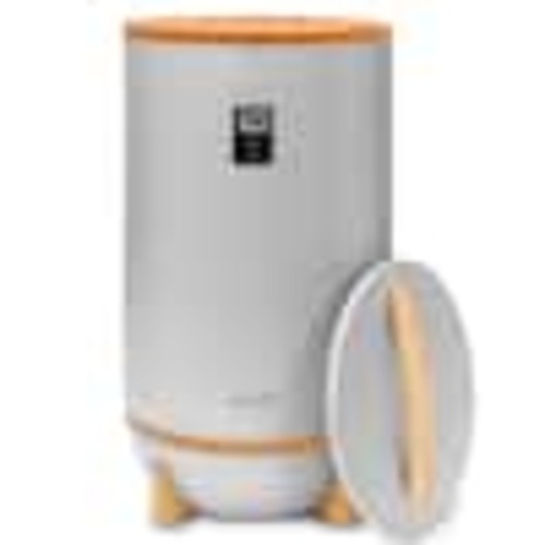 SereneLife Double Luxury Electric Towel Warmer-Single Touch, 2 Large Bath Towels, Gray, 20L Capacity-SLTLW800 SLTLW800