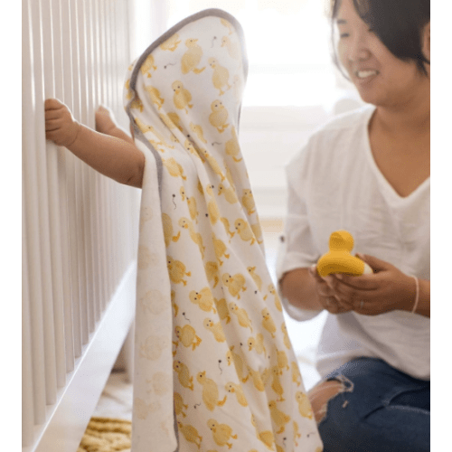 Little Ducks Organic Cotton Hooded Towels 2 Pack