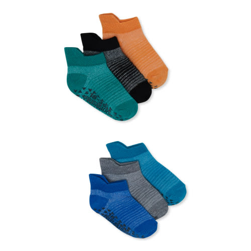 Fruit of the Loom Toddler Low-Cut Socks, 6-Pack, Size 6M-5T