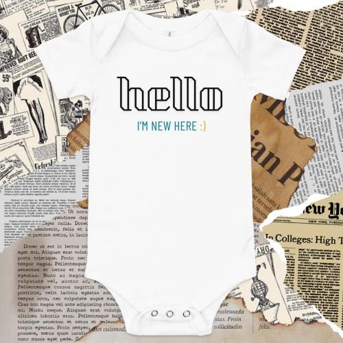 Hello Baby Onesie